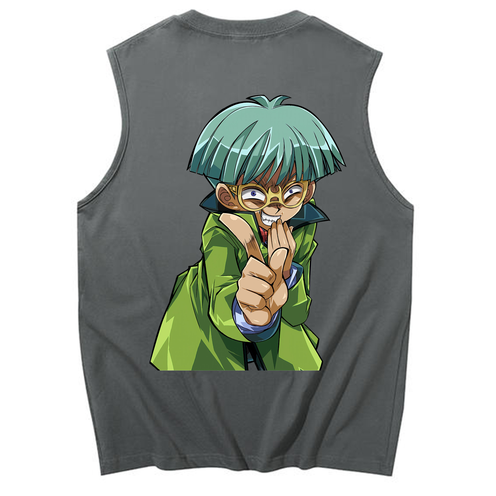 （画像用） 遊☆戯☆王 Yu-Gi-Oh! コットン100％タンクトップ（背面プリント）
